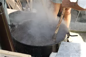 Polenta nera (Pulenta nira)